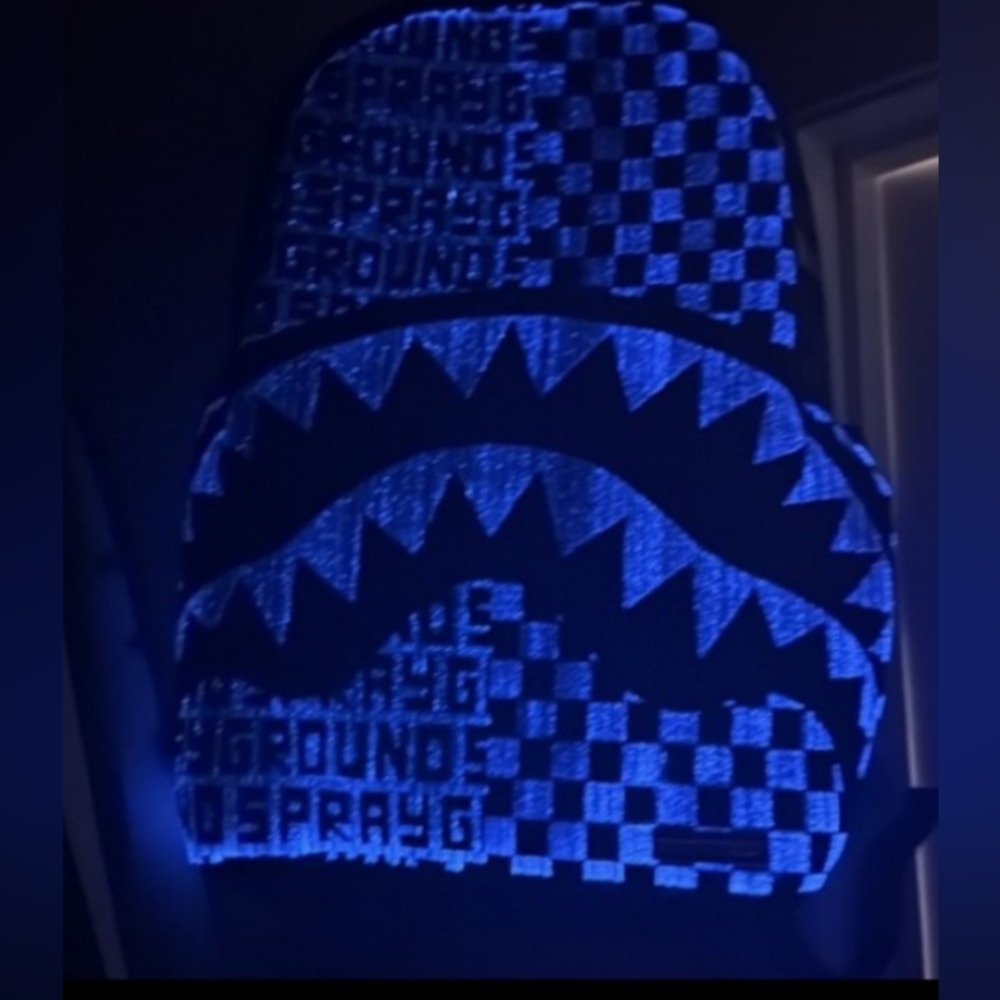 SPRAY GROUND fiber Optic Light Up Backpack